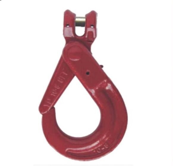 G80 Clevis Self Locking Safety Hook With Latch