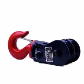 H418 Light Type Champion Double Sheave Pulley with Hook